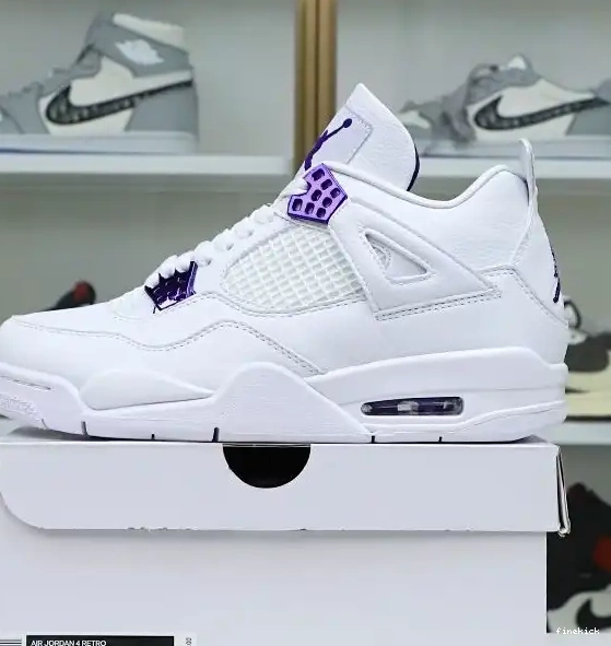 JORDAN METALLIC PURPLE 4 AIR 0615